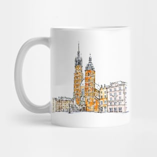 Winter city Mug